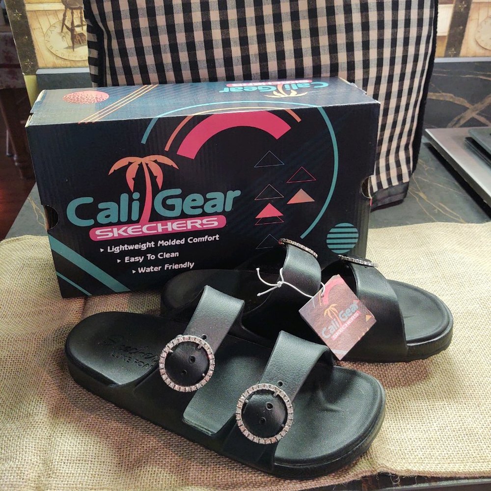 Skechers Cali Gear Cali Breeze Heat Solsitice Jewel EVA Slide